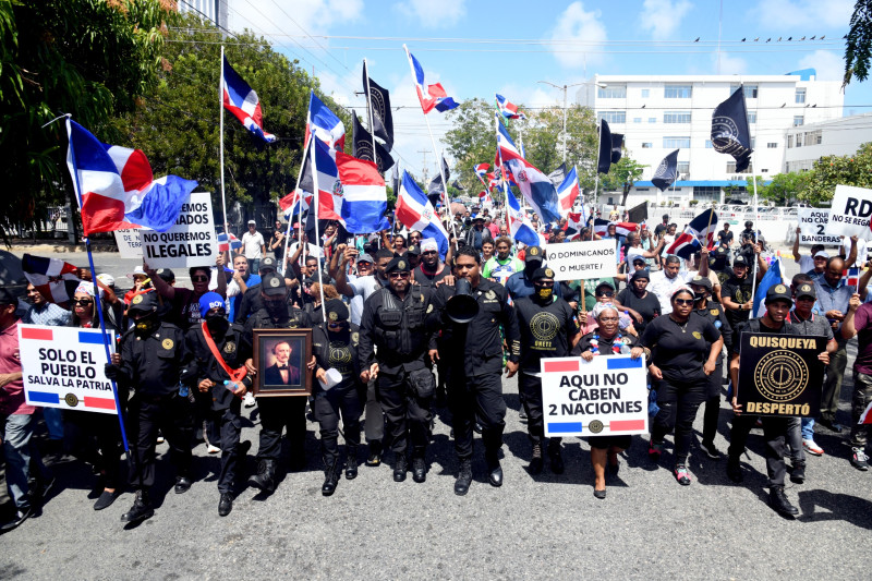 Haitianos amenazan Antigua Orden por marcha al Hoyo de Friusa, en la República Dominicana
