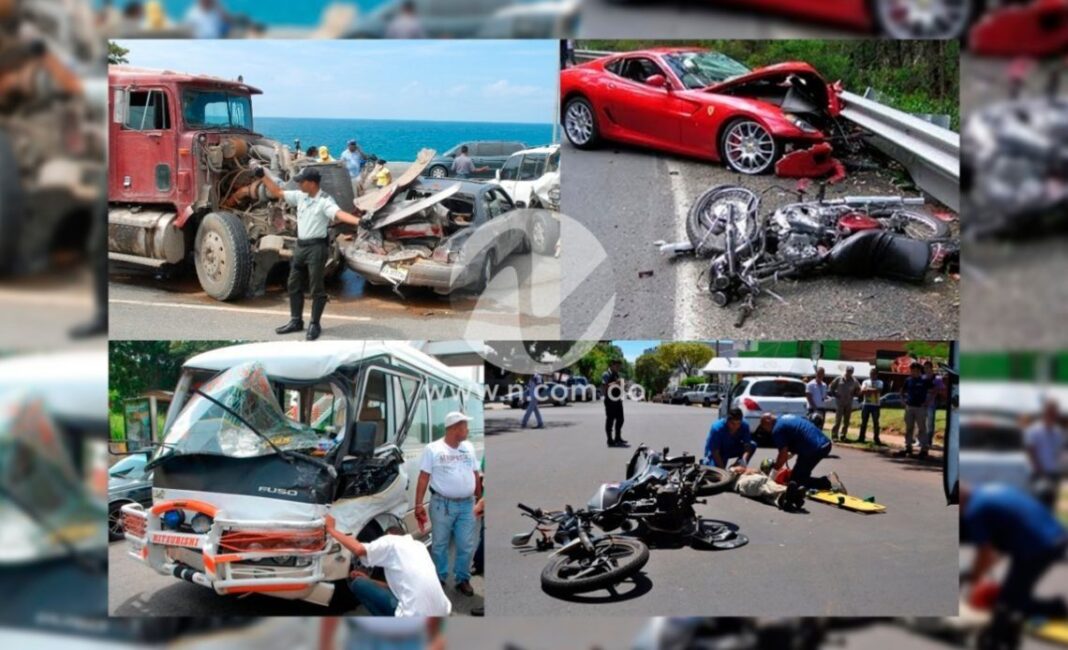 Cuatro provincias del sur de RD presentan la tasa más alta de muertes por accidentes de tránsito
