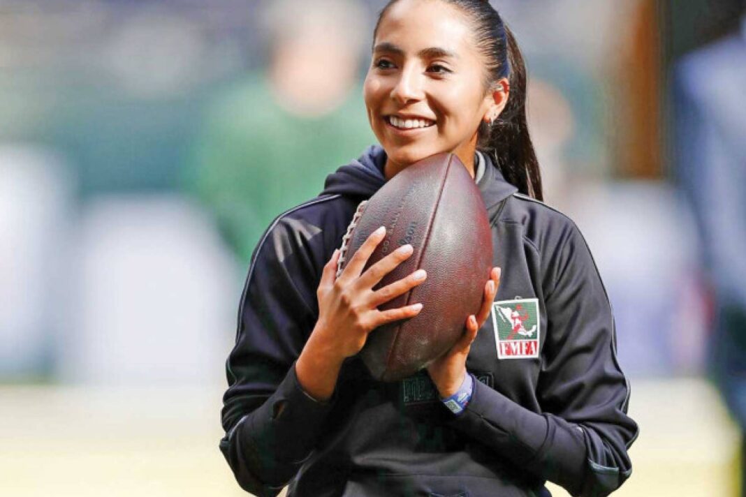 Diana Flores, pionera del flag football, enorgullece a México e inspira a mujeres de todo el mundo