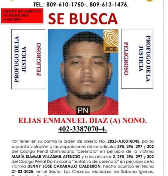 Policía busca al tal “Nono”, acusado de matar a joven venezolana a tiros en Santiago