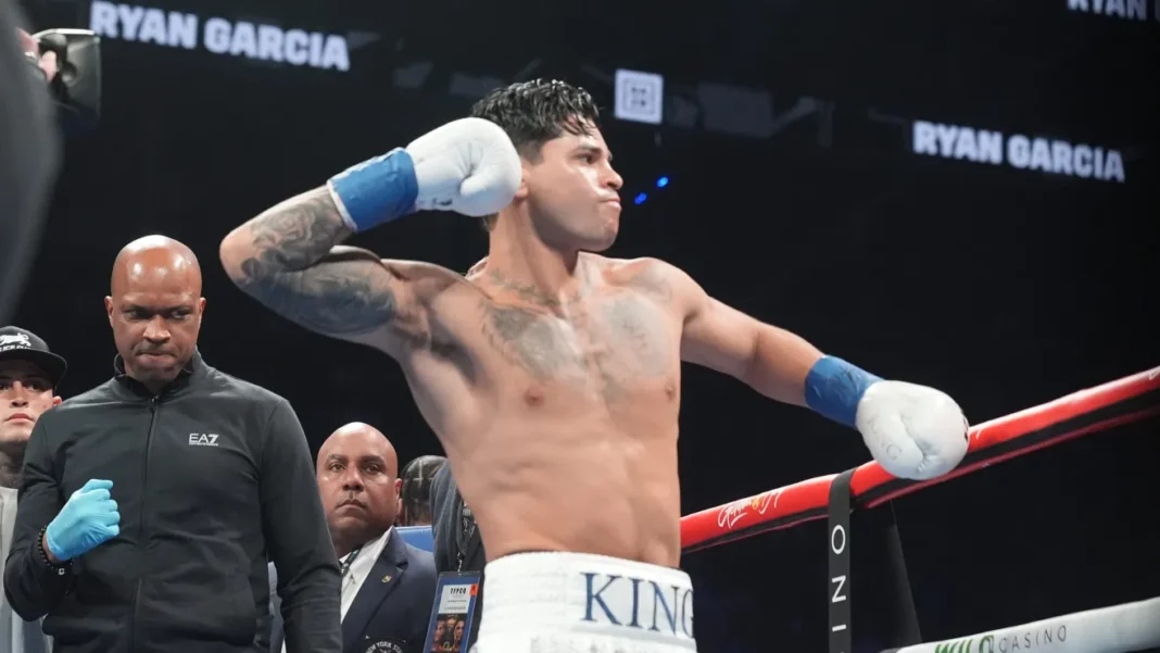 Ryan García y Óscar de la Hoya demandados por la plataforma de entretenimiento Fanmio