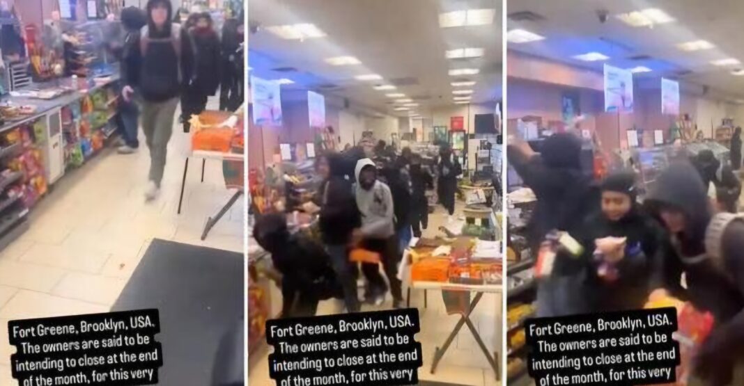 Un gran grupo de jóvenes, roban en tienda de Conveniencia, los dueños deciden cerrar la tienda