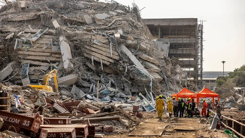 Terremoto de magnitud 7.7 sacude Tailandia y Myanmar; se desploma un edificio en Bangkok