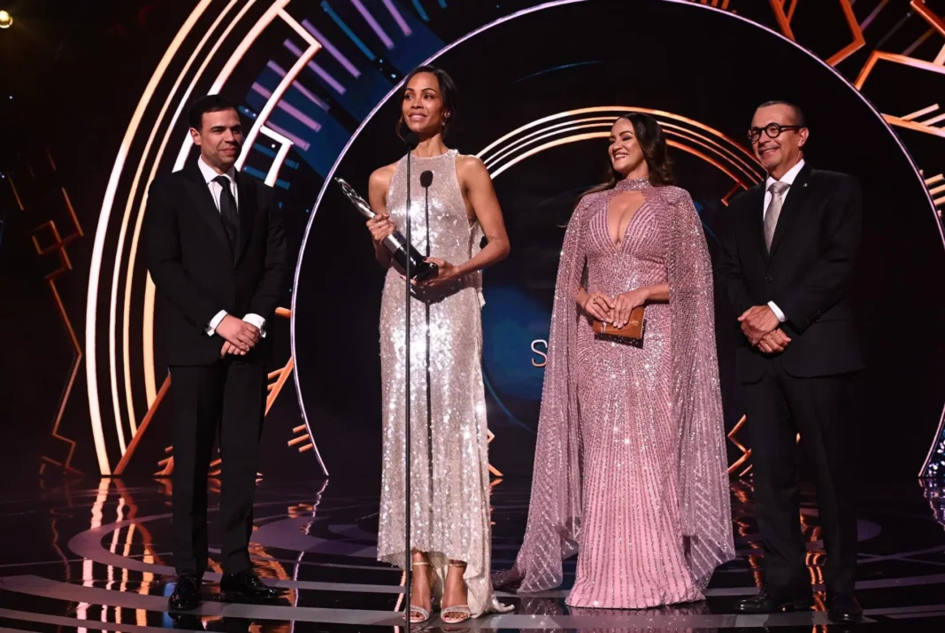 Zoé Saldaña gana el Gran Soberano: «Este premio significa más de lo que ustedes se imaginan»
