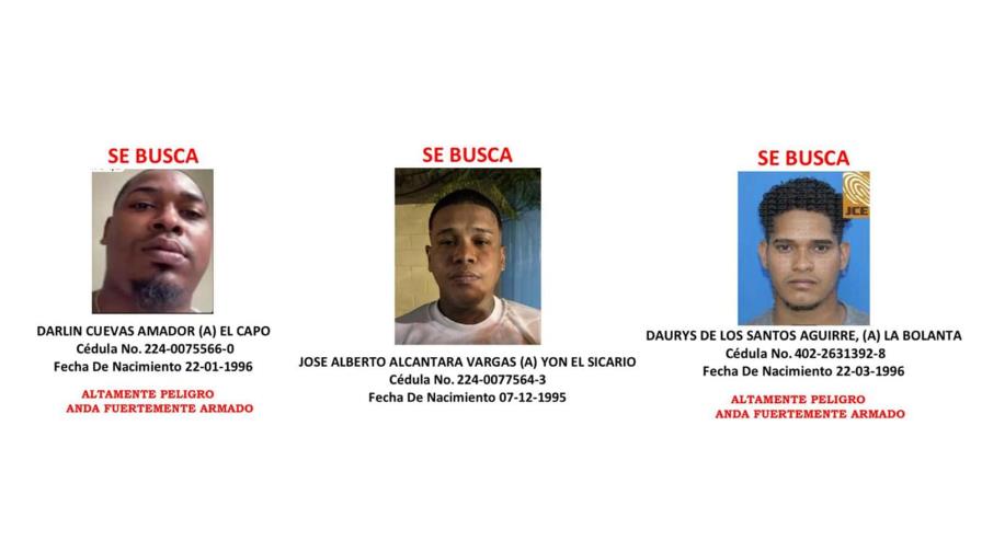 Emiten alerta contra tres acusados del asesinato de dos jóvenes en capital dominicana