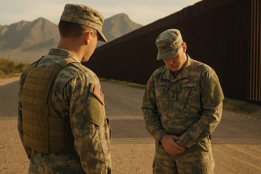 Dos militares estadounidense mueren en accidente vehicular en despliegue fronterizo