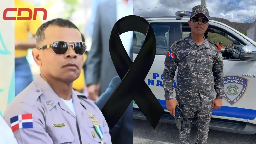 Teniente coronel Comandante jefe de la Policia en Las Matas de Farfán, San Juan, muere en un accidente de tránsito