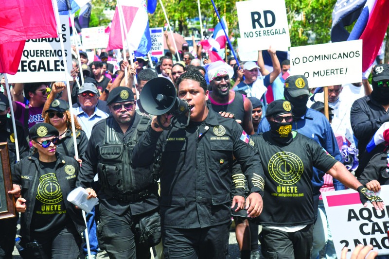 La Antigua Orden reitero para este jueves marcha hacia el Palacio Nacional en defensa de la soberanía nacional