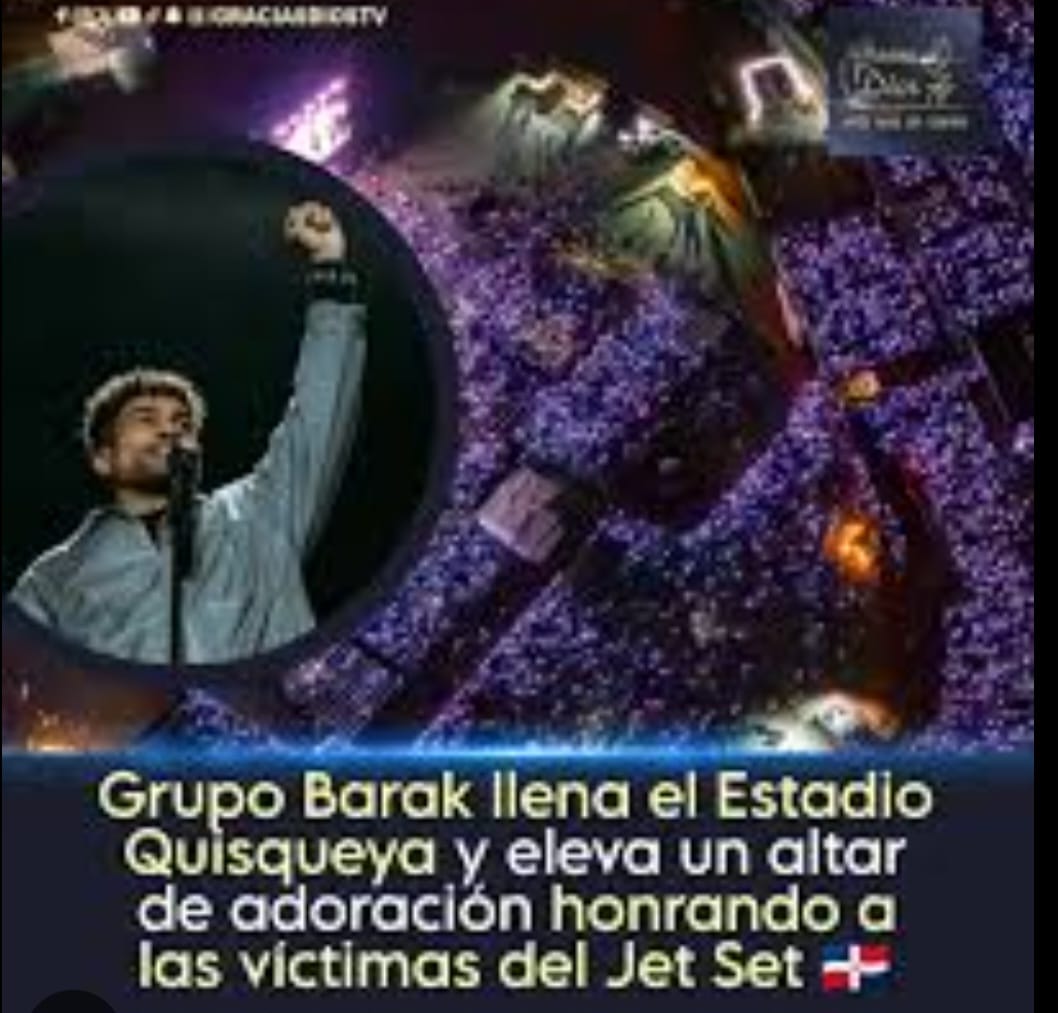 Cantante cristiano convoca a miles en una noche de adoración en el Estadio Quisqueya en medio de duelo nacional