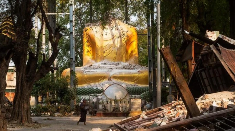 Mandalay, la «ciudad de oro» que quedó destruida en el devastador terremoto en Myanmar