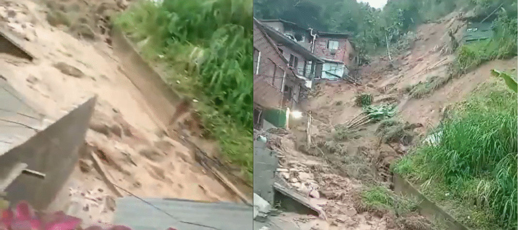 Deslizamiento en Sabaneta, Antioquia, deja al menos 5 muertos y 2 desaparecidos