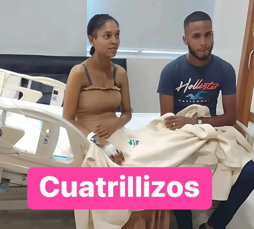 Joven madre da a luz cuatro niños en Clínica de Santiago, en R.D