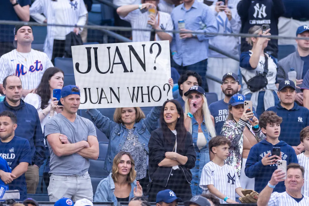 Los Yankees ganan el Juego 1 ante los Mets en la Serie del Subway, Juan Soto fue abucheado ferozmente en su regreso al Yankee Stadium