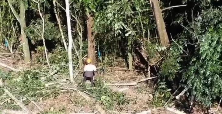 San Francisco de Macorís se une a Cotuí en su lucha contra la Barrick Gold, comunitarios impiden construcción de calle