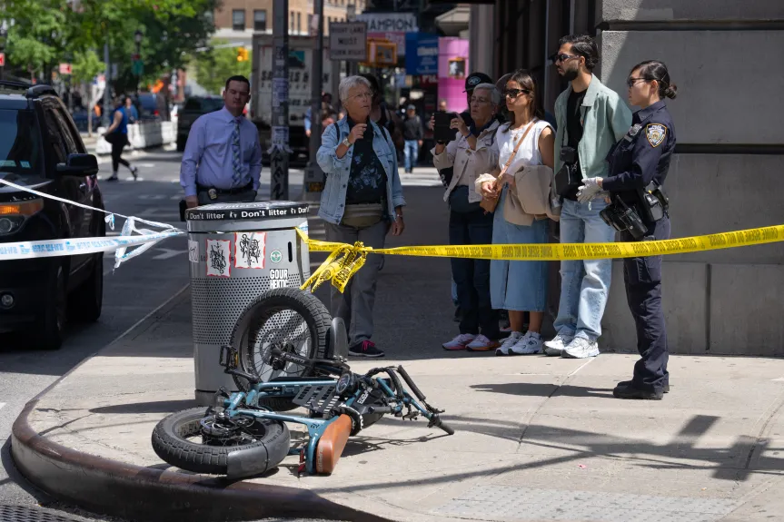 Identificado el ciclista que murió tras ser atropellado en Manhattan