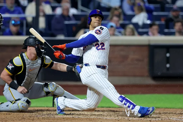 Juan Soto hace historia con los Mets en el partido contra los Nacionales Juan Soto hace historia con los Mets en el partido contra los Nacionales