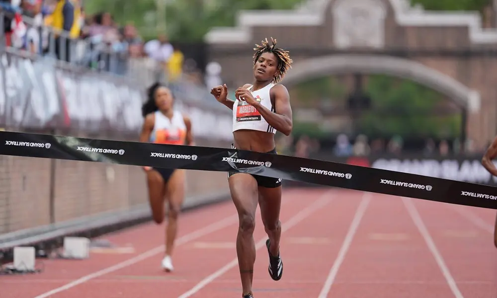 Marileidy exhibe supremacía en el Grand Slam Track Atletismo