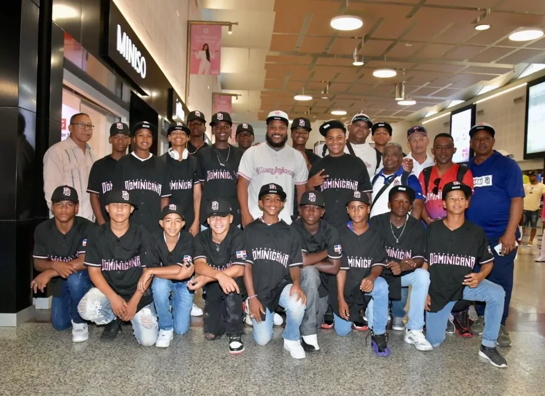 Equipo dominicano parte en busca de la copa mundial U12 WBSC en Taiwán Equipo dominicano parte en busca de la copa mundial U12 WBSC en Taiwán