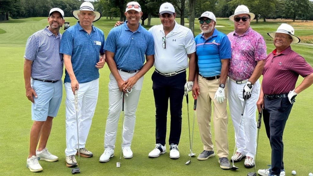 Sammy Sosa, Mariano Rivera, entre las leyendas presentes en el torneo de Golf de la Fundación del doctor Ramón Tallaj Sammy Sosa, Mariano Rivera, entre las leyendas presentes en el torneo de Golf de la Fundación del doctor Ramón Tallaj