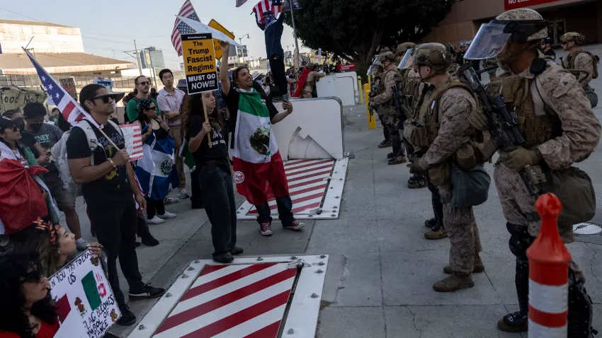 Anuncian el fin del despliegue de 2,000 miembros de la Guardia Nacional en Los Ángeles Anuncian el fin del despliegue de 2,000 miembros de la Guardia Nacional en Los Ángeles