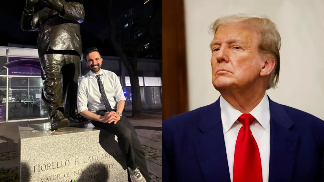 Trump amenaza con arrestar al aspirante demócrata a la Alcaldía de Nueva York y cuestiona su estatus legal