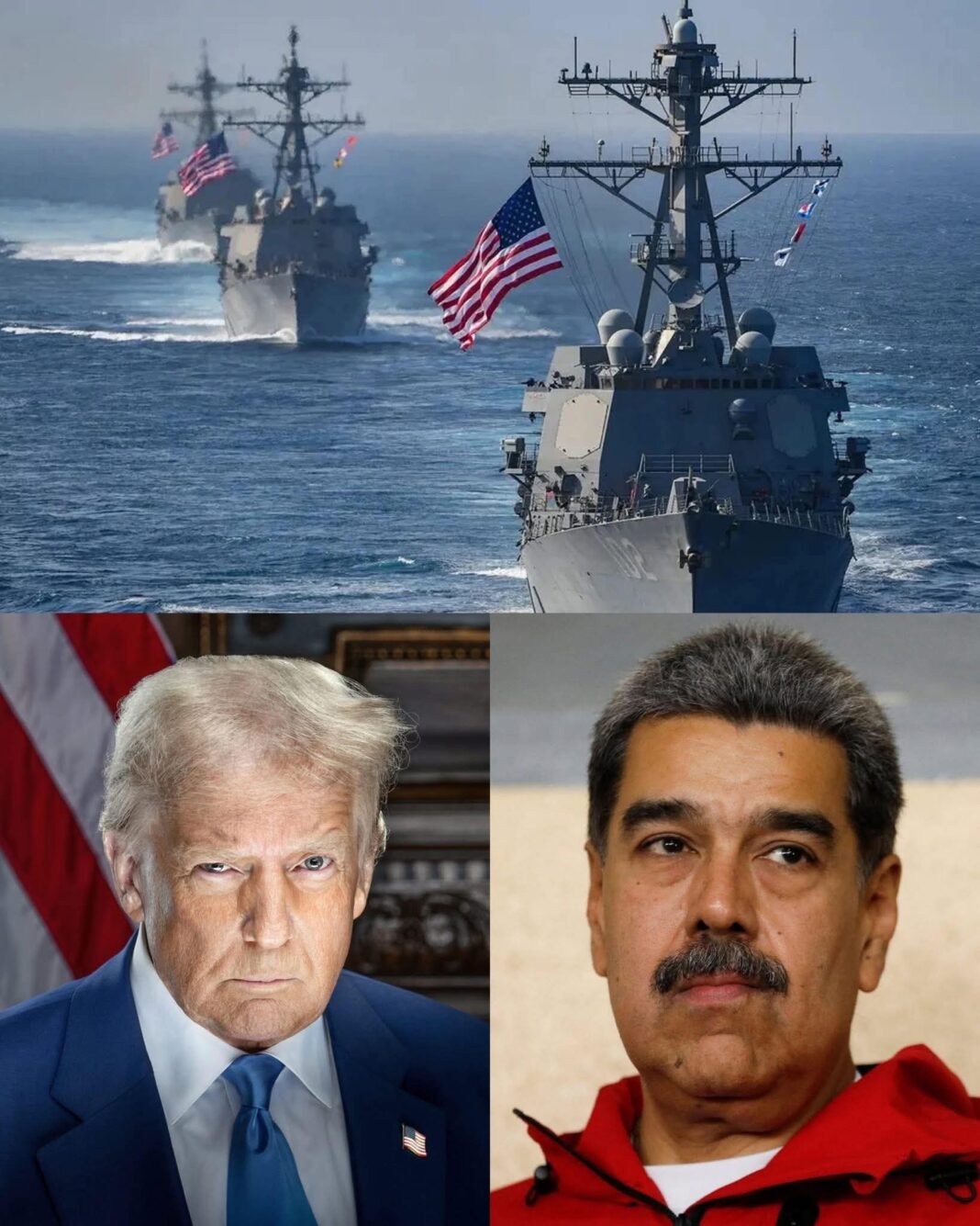 Estos son los tres buques de guerra de Estados Unidos que llegarán cerca de Venezuela para combatir narcotráfico en 36 horas
