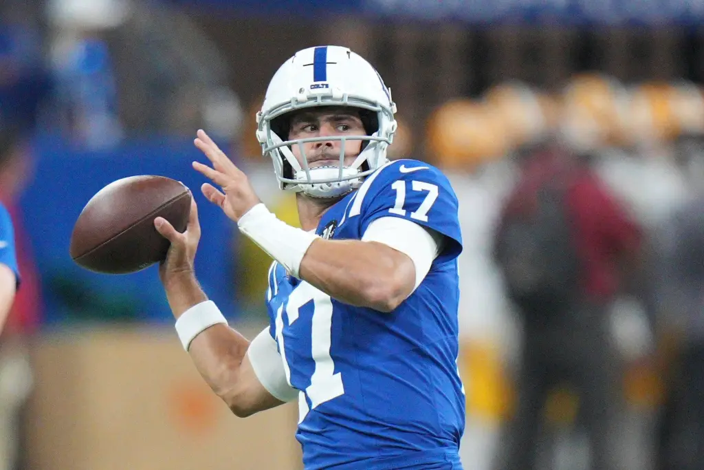 Daniel Jones nombrado QB titular de los Colts después de la batalla en el campamento de entrenamiento con Anthony Richardson