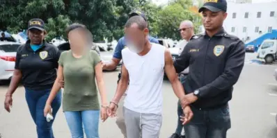 Aplazan medida de coerción contra pareja acusada de matar a niña de 7 años en barrio capitalino Los Guandules, en RD