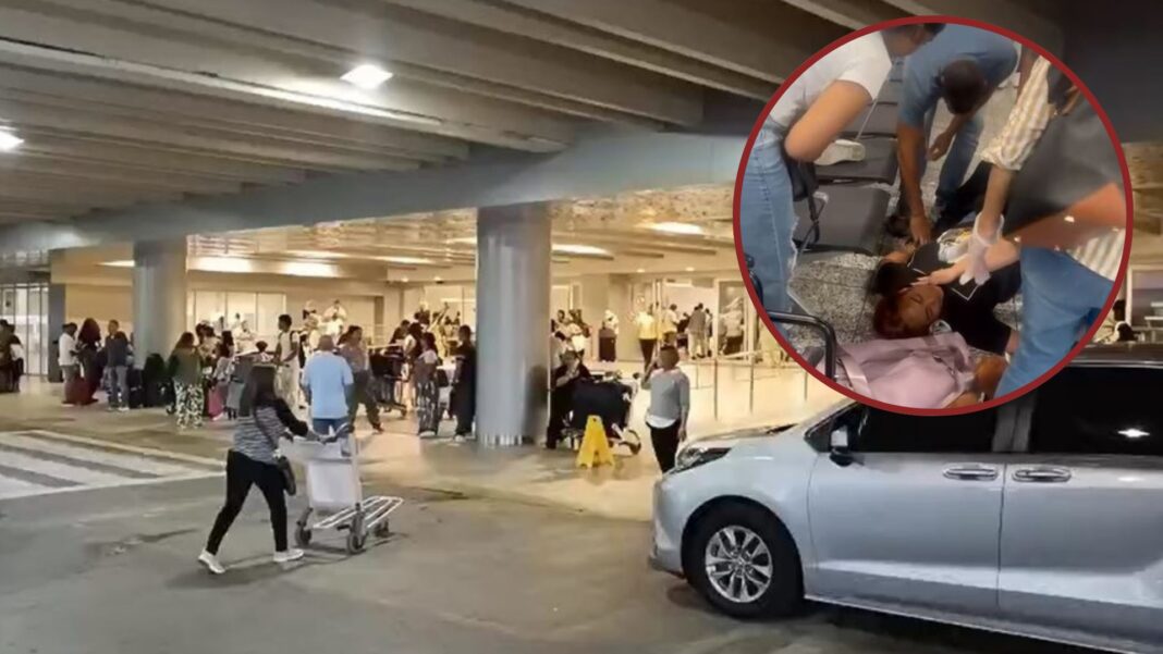 Retraso de vuelo provoca desmayos y malestar en el aeropuerto AILA, capital dominicana