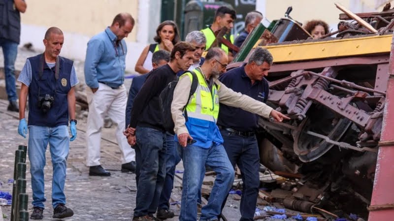 Fallo en cable provocó accidente del funicular de Lisboa, que dejó 16 muertos