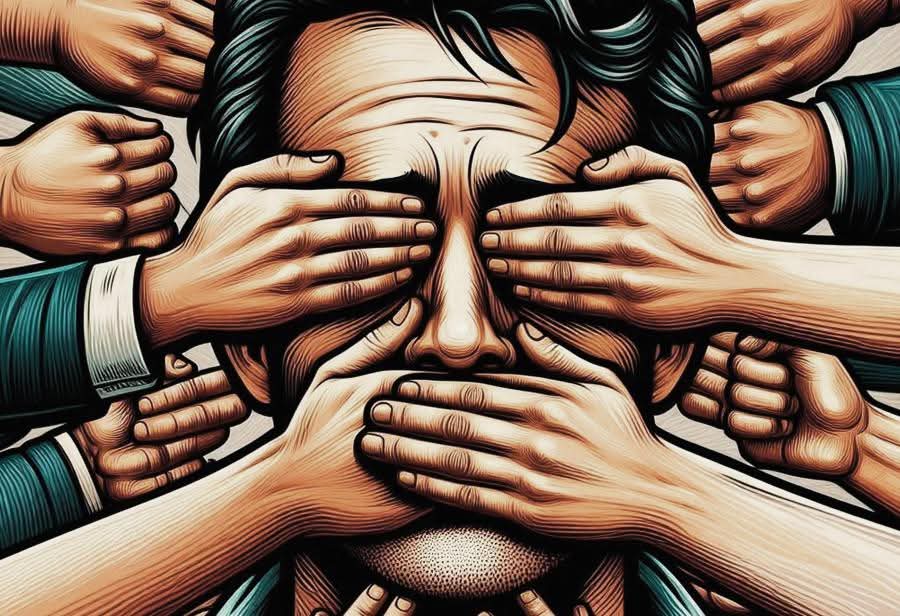 Nos controlan con mentiras