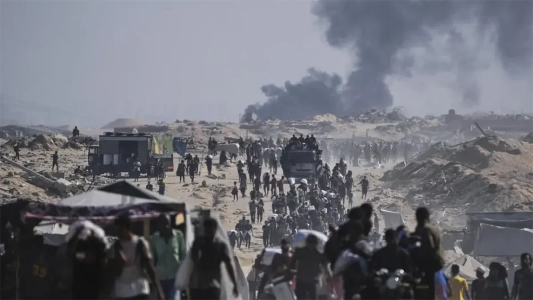 Al menos 75 palestinos murieron el sábado por los ataques de Israel contra Gaza