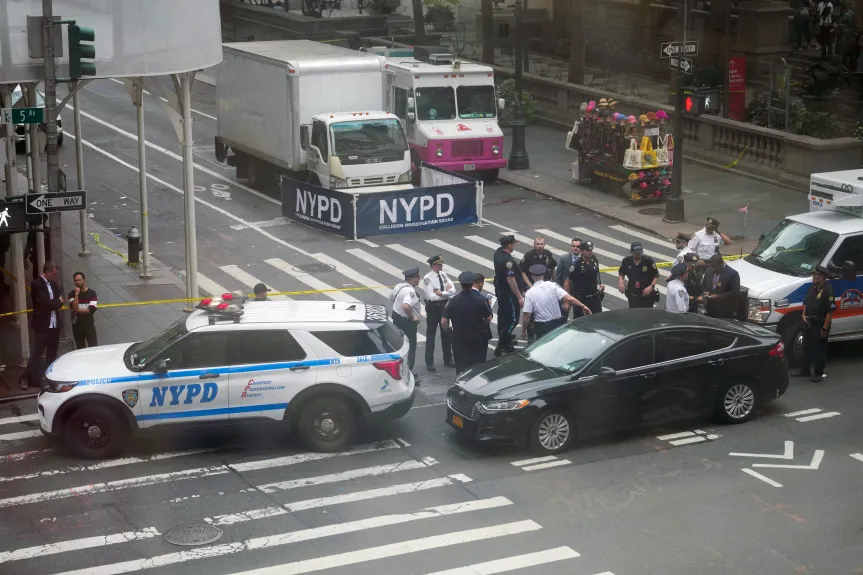 Policía fuera de servicio le dispara a sujeto que intentó robarla en Penn Station de NY. mientras que turista muere atropellado, conductor se dió a la fugaM