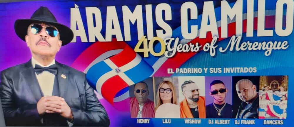 ’40 Años de Merengue’ de Aramis Camilo en el Hostos Center