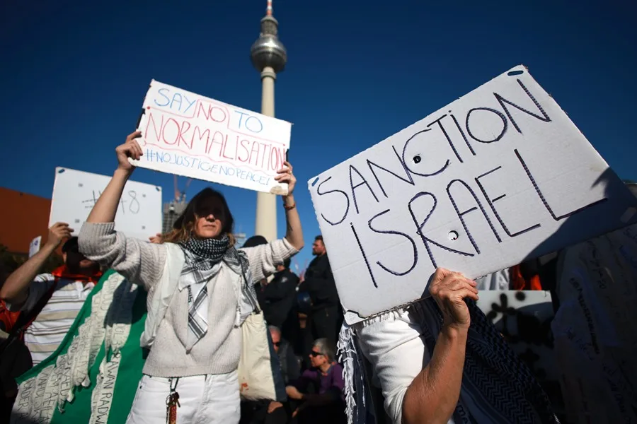 Miles de personas se manifiestan en Berlín para pedir el fin del genocidio en Gaza