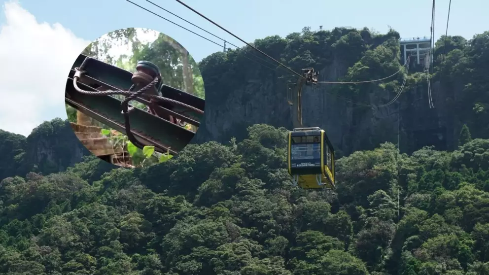 Siete monjes budistas muertos en un horroroso accidente de teleférico, cayó de más de 100 metros