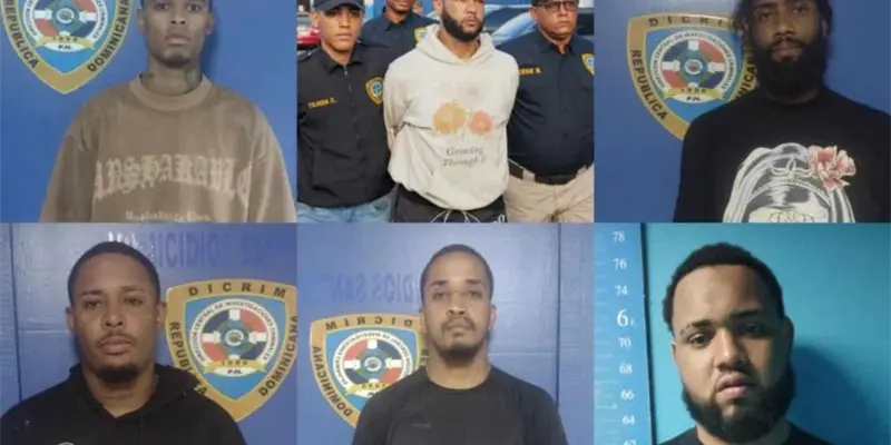 Dictan tres meses de prisión preventiva a seis hombres acusados de violación grupal en Santiago, RD