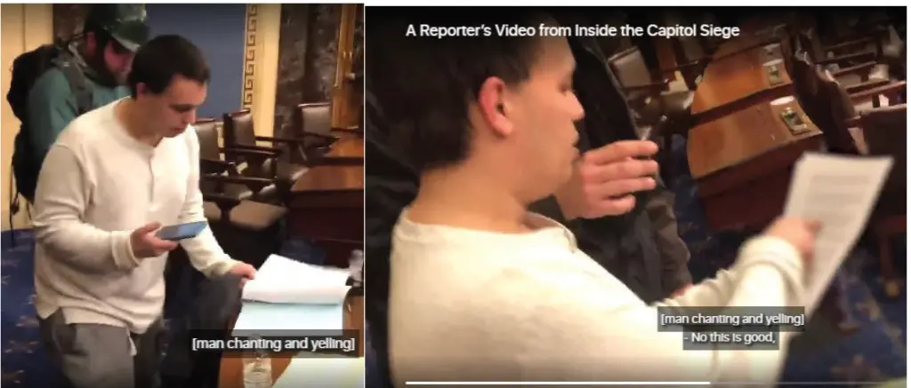 Arrestan a un hombre alborotador del Capitolio indultado por presuntamente amenazar con asesinar a lider de la minoria Cámara de Representantes