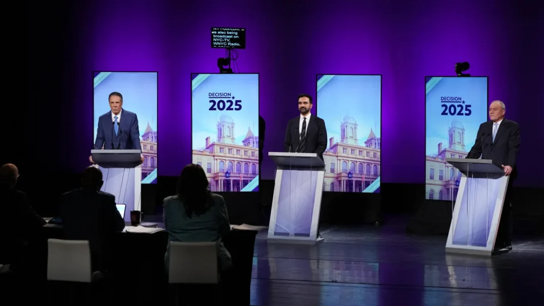 Los candidatos a la alcaldía de Nueva York se enfrentan en el último debate acalorado antes del día de las elecciones