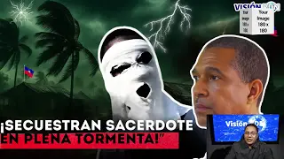 En medio de los daños catastróficos que esta causando el huracán Melissa en Haiti, pandillas secuentran sacerdote