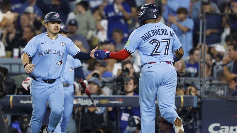 Guerrero Jr. descifra a Ohtani con HR y Toronto empata la Serie Mundial