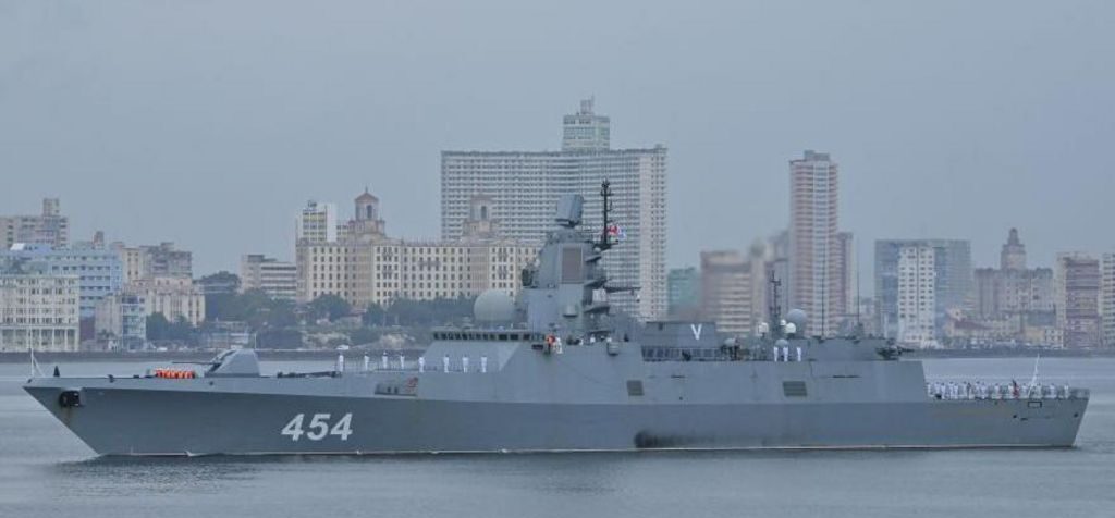 Un buque espía militar ruso fue avistado a pocas millas de la costa estadounidense