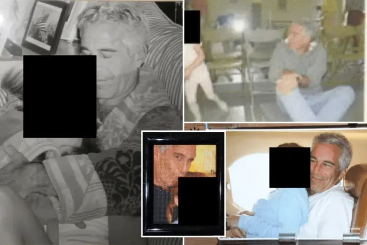 El Departamento de Justicia publica nuevas fotos de Epstein besando y abrazando a niñas que revuelven el estómago