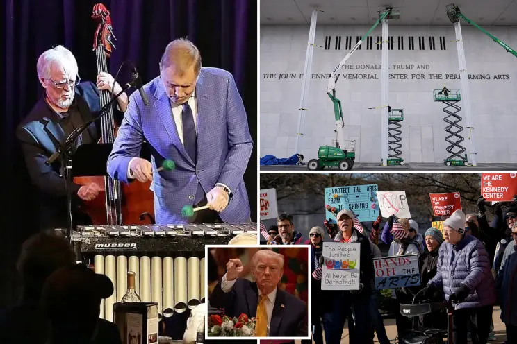 Concierto de Nochebuena en el Centro Trump-Kennedy cancelado después de que el anfitrión se retirara en protesta por el cambio de marca.