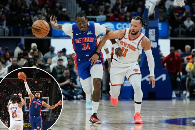 Los Knicks, que patinaban, fueron destrozados en una dura derrota ante los Pistons después de que James Dolan estableciera el listón de las Finales