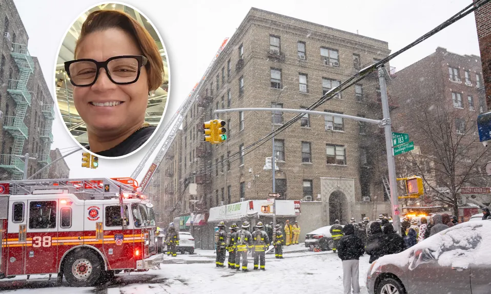Dominicana muere en incendio en el Bronx durante fuerte tormenta de nieve