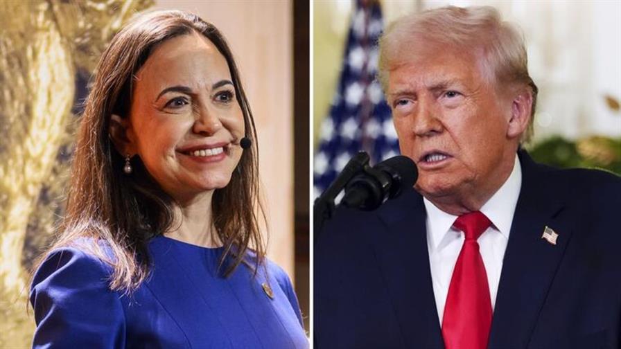 Donald Trump y María Corina Machado almorzarán este jueves en la Casa Blanca