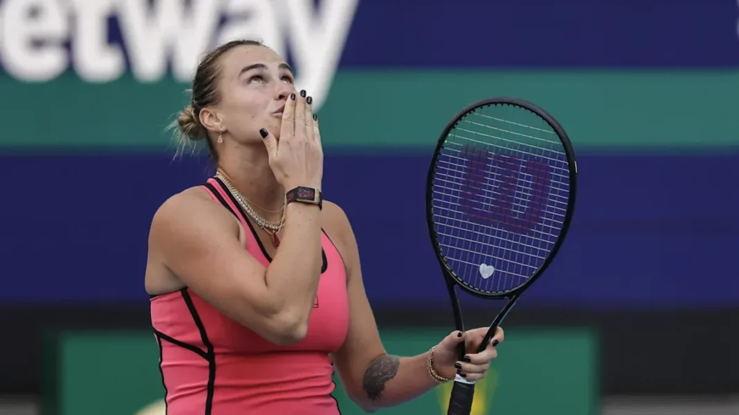 Sabalenka: «Mi meta siempre ha sido escribir mi nombre en la historia, y acabo de hacerlo»