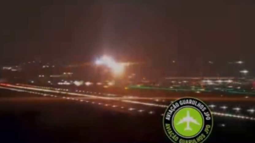 Motor de avión de Delta que cubría la ruta Sao Paulo – Atlanta se incendia en despegue