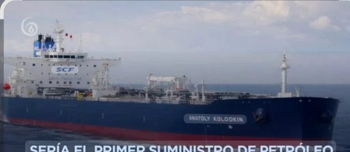 Concluyen en Cuba las operaciones de descargue del petrolero ruso con 100,000 toneladas Concluyen en Cuba las operaciones de descargue del petrolero ruso con 100,000 toneladas